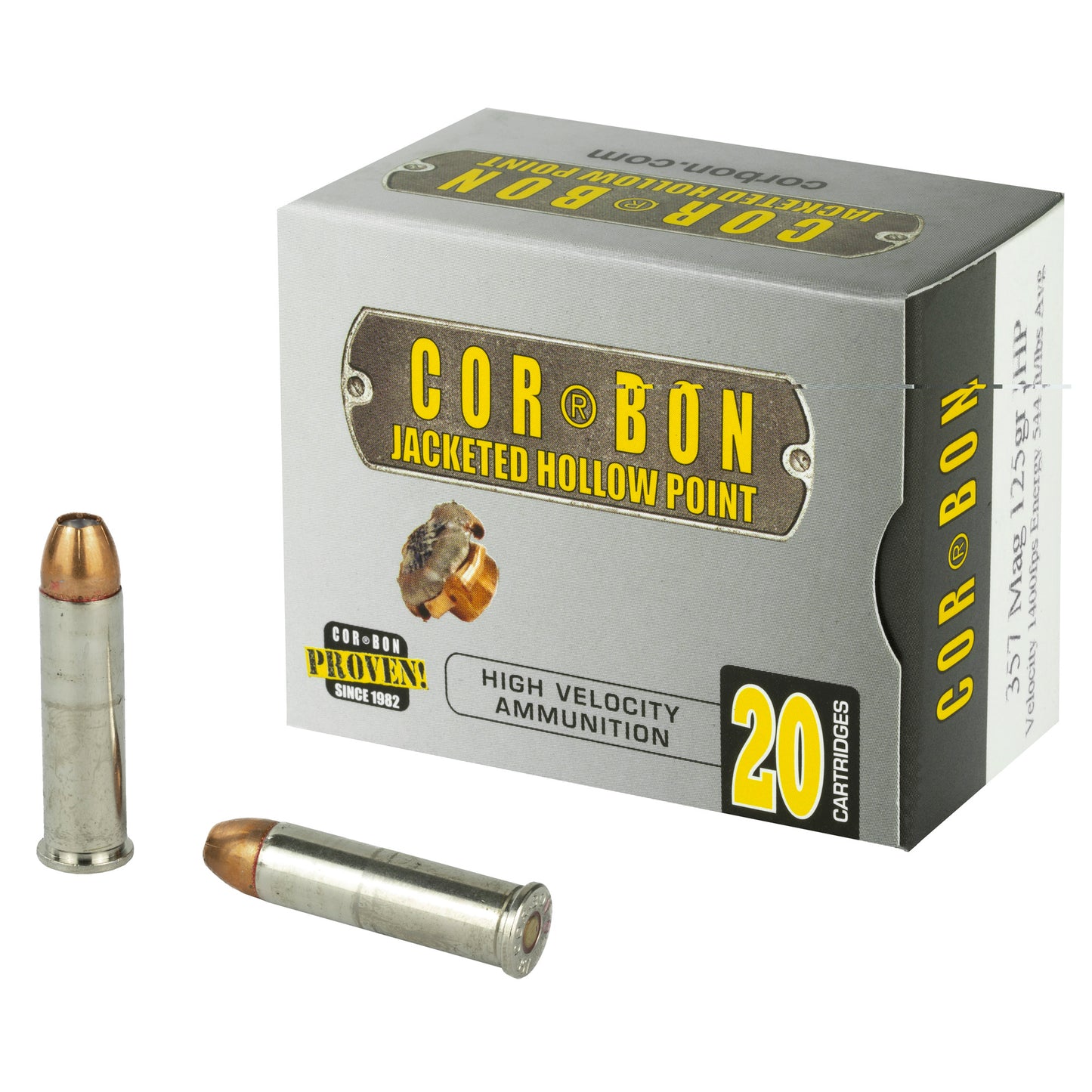 Corbon, 357 Mag, 125 Grain | JHP |  (20 Round Box)