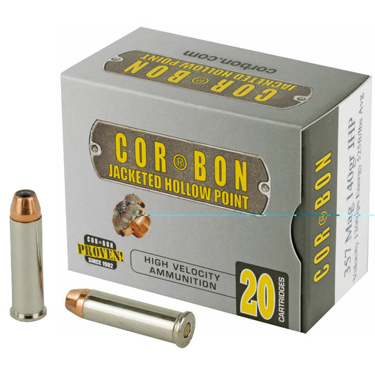 Corbon, 357 Mag, 140 Grain | JHP |  (20 Round Box)