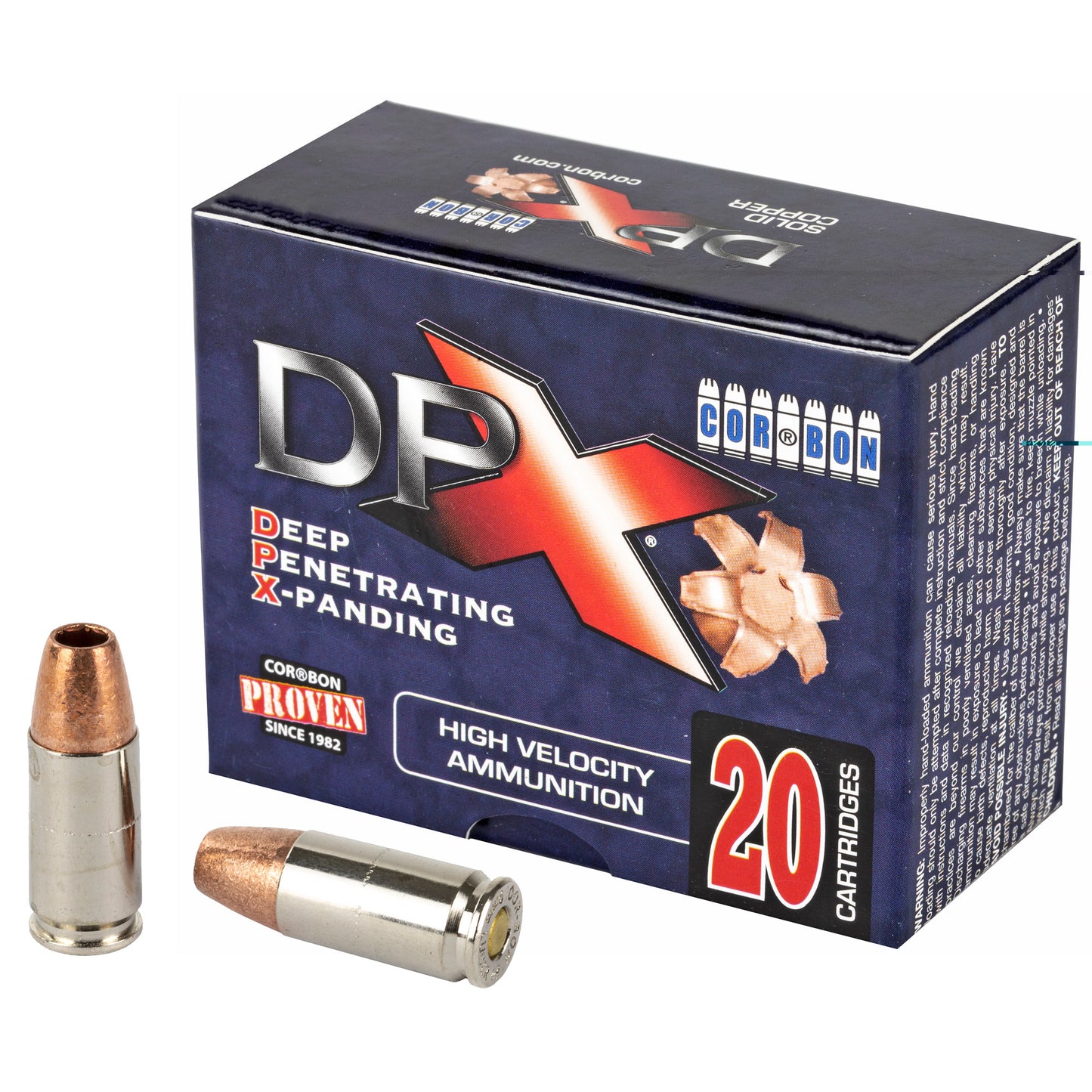 Corbon Dpx 9mm+p 115gr Brns X 20/500