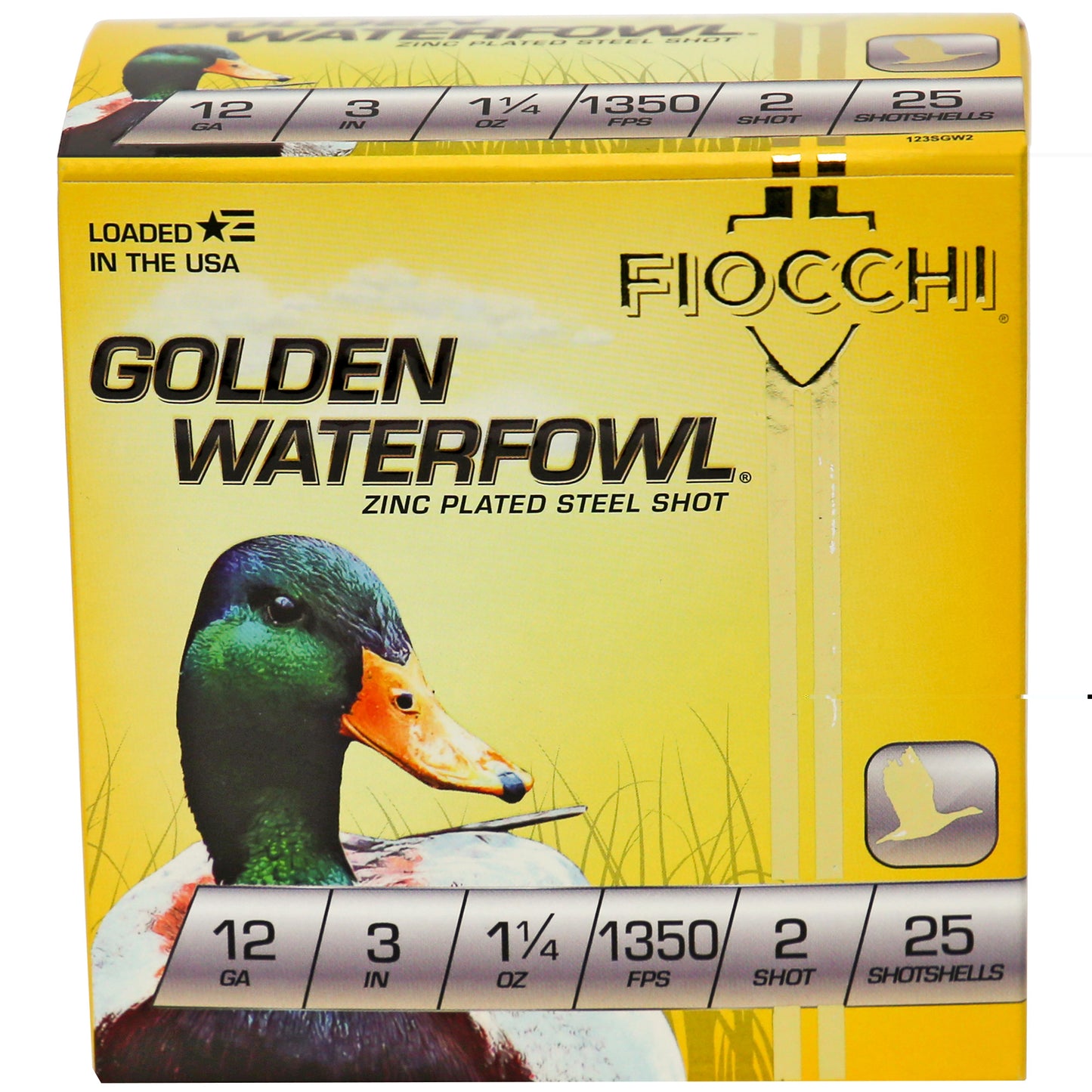 Fiocchi 12ga #2 Golden 25/250