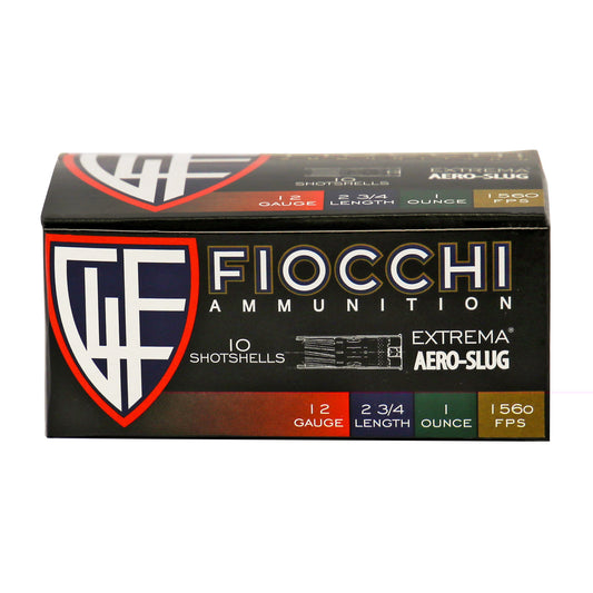 Fiocchi 12ga Aero Slug Hv 10/250