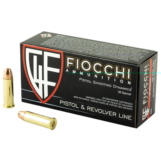 Fiocchi 38spl 158gr Fmj 50/1000