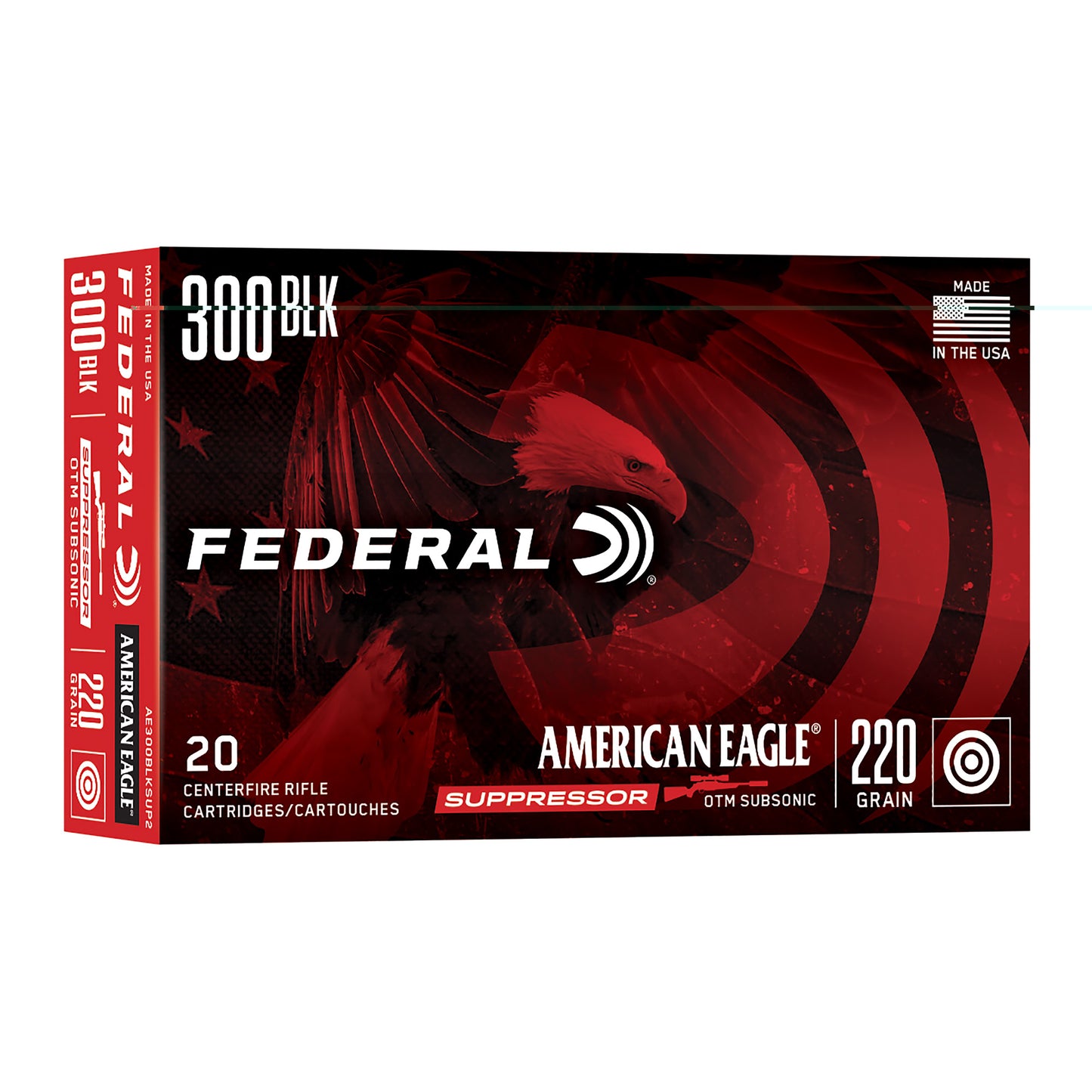 Fed Ae Suppressor 300blk 220gr Ot 20