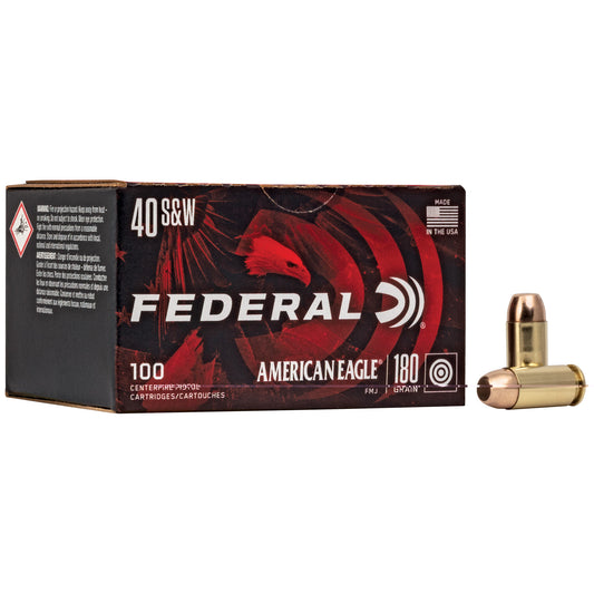 Federal Am 40S&W Eagle FMJ 100/500