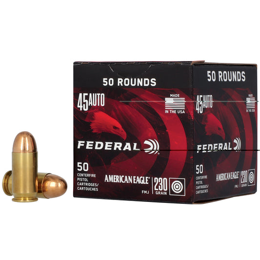 Fed Am Eagle 45acp 230gr Fmj 50/500