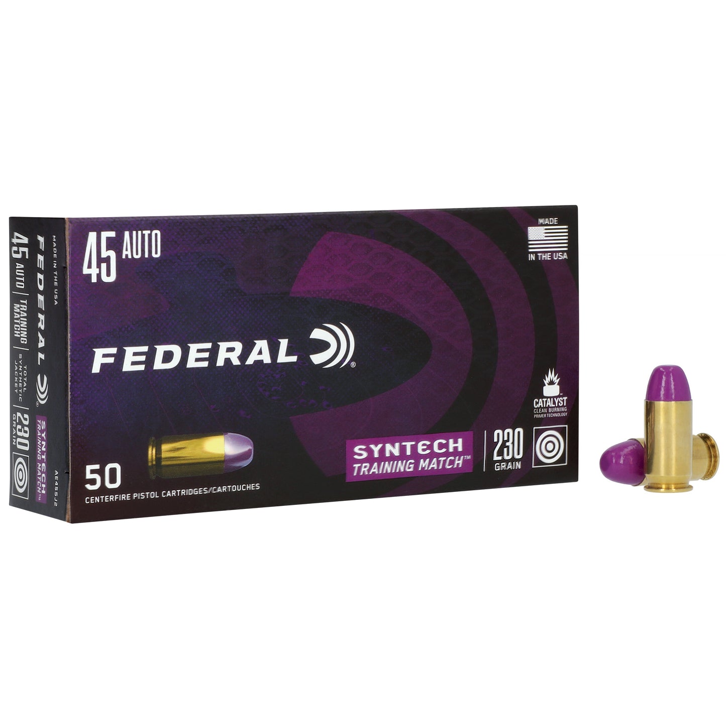 Fed Syntech 45acp 230gr Tsj 50/500