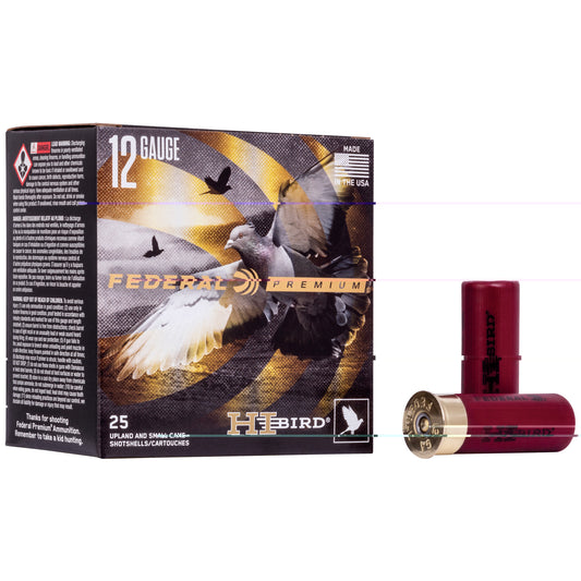 Fed Hi-bird 12ga 2.75" #8 25/250