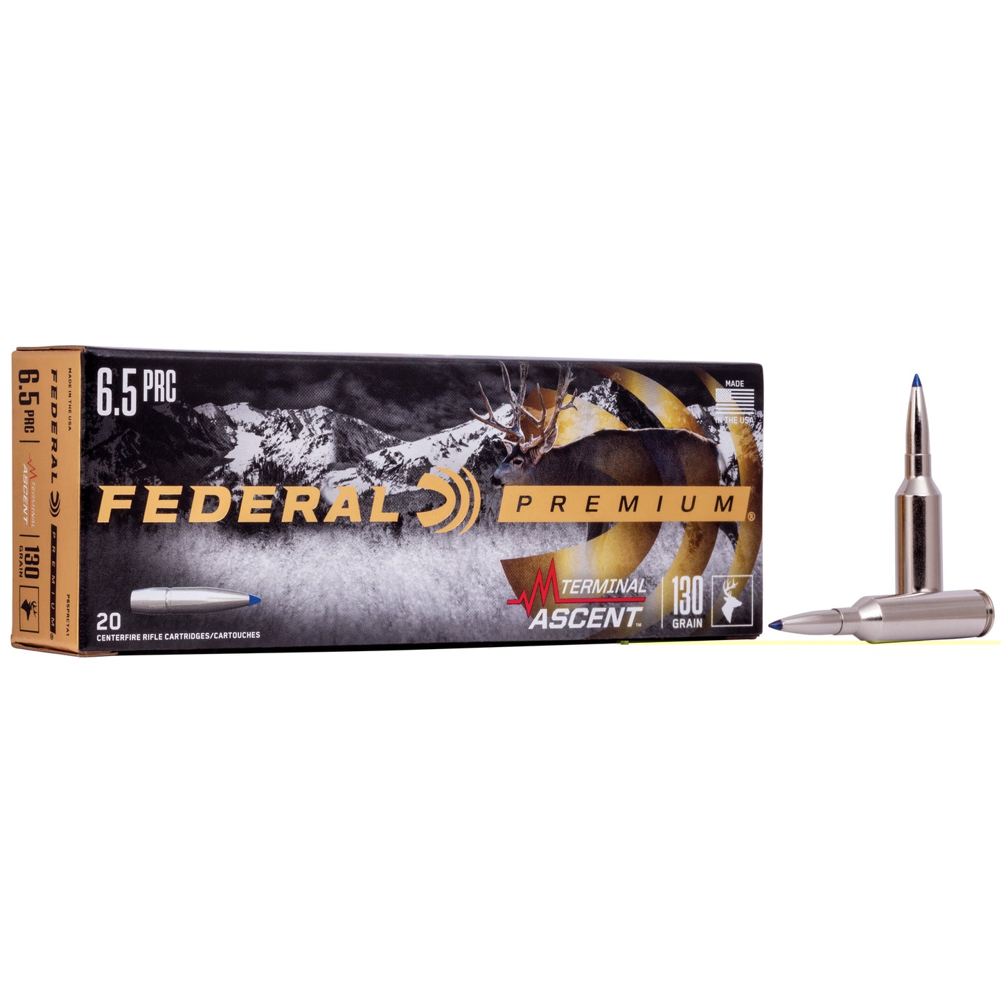 Fed Prm 6.5prc 130gr Ta 20/200