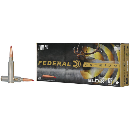 Fed Prm 7mm Prc 175gr Eld-x 20/200