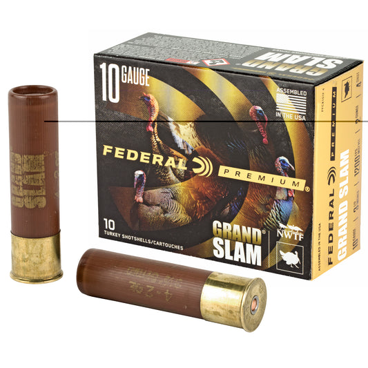 Federal, Grand Slam, 10 Gauge 3.5", #4, 2oz  (10 Round Box)