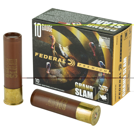 Federal, Grand Slam, 10 Gauge, 3.5", #5 Shot, 2oz  (10 Round Box)