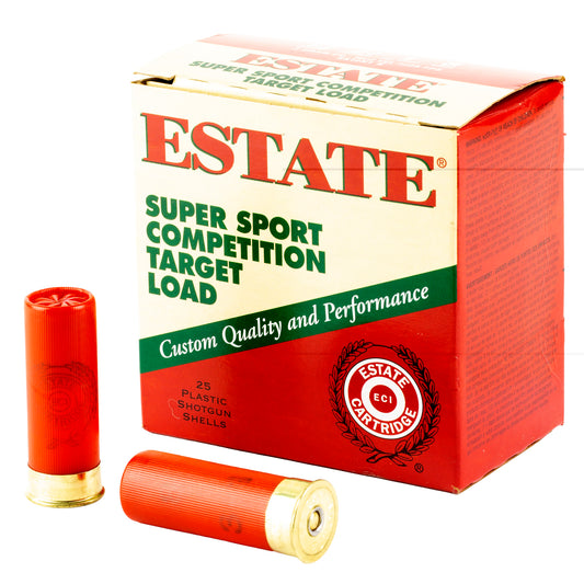 Fed Estate Ss 12ga 2.75" #8, 1,235 fps, 1 Oz 25/