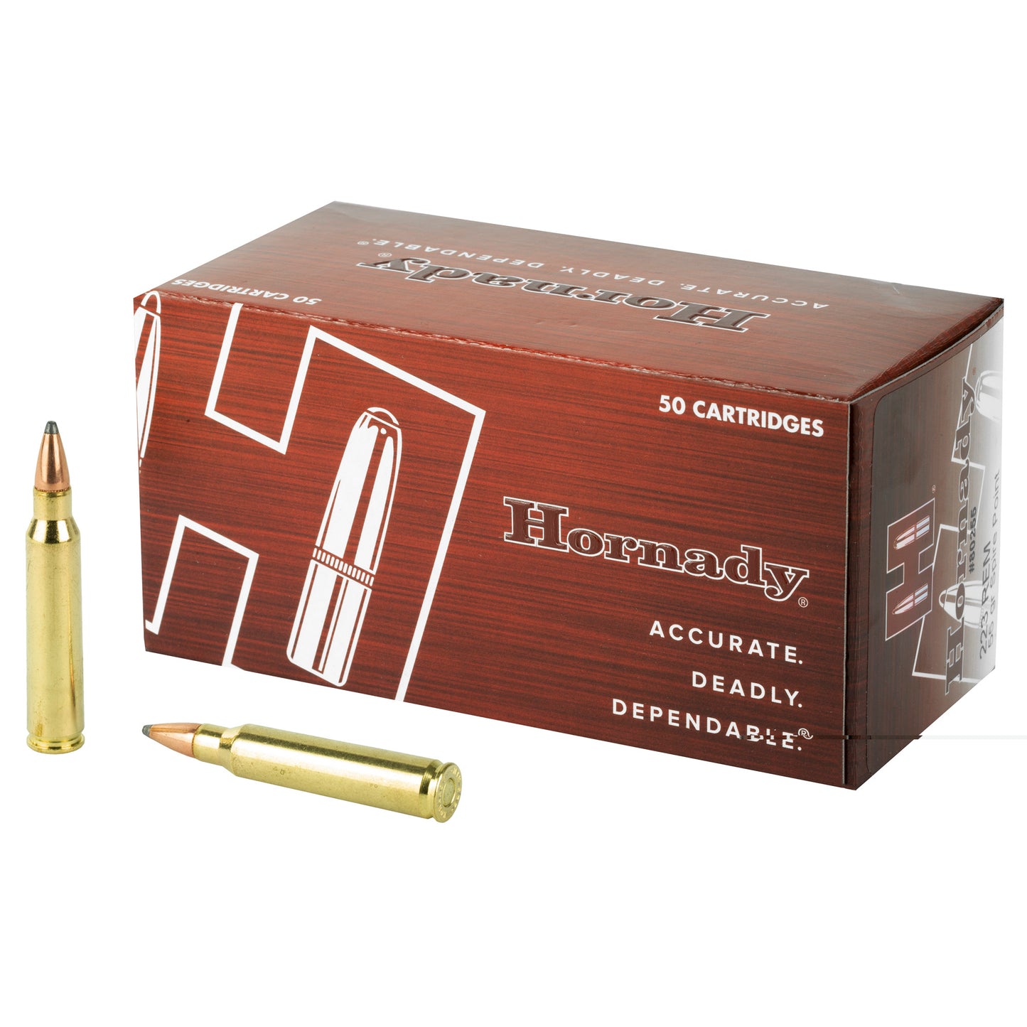 Hornady, Custom, 223REM, 55 Grain | SP |  (50 Round Box)