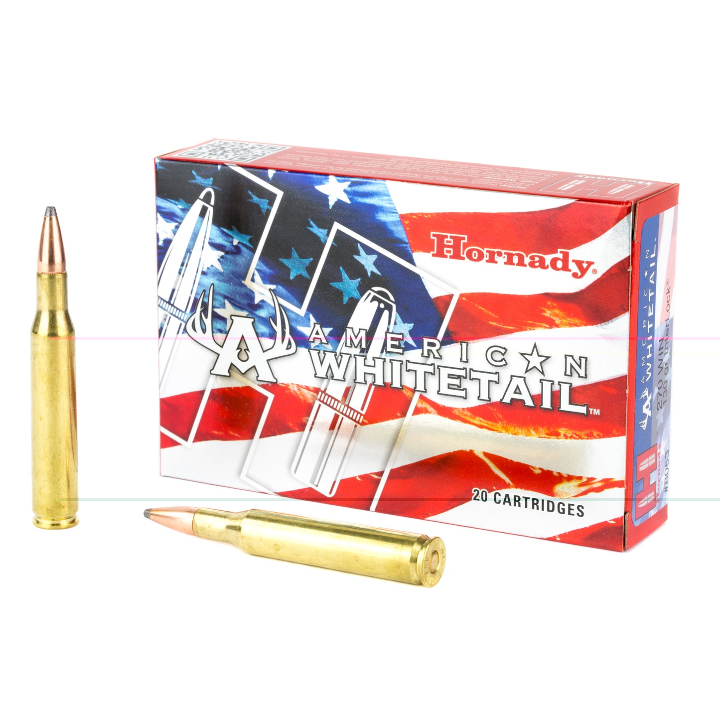 Hornady, American Whitetail, 270Win, 130 Grain | INT BTSP |  (20 Round Box)