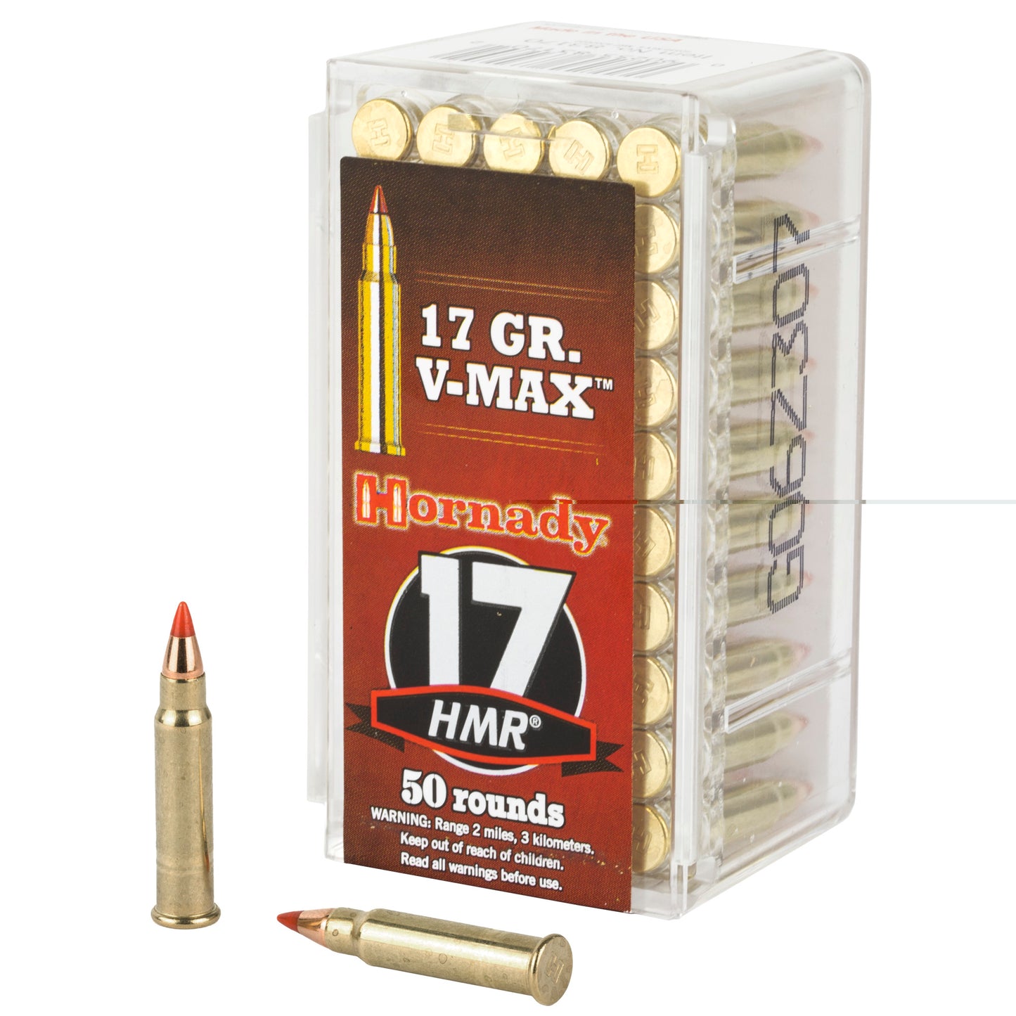 Hornady, Varmint Express, 17HMR, 17 Grain, V-Max  (50 Round Box)