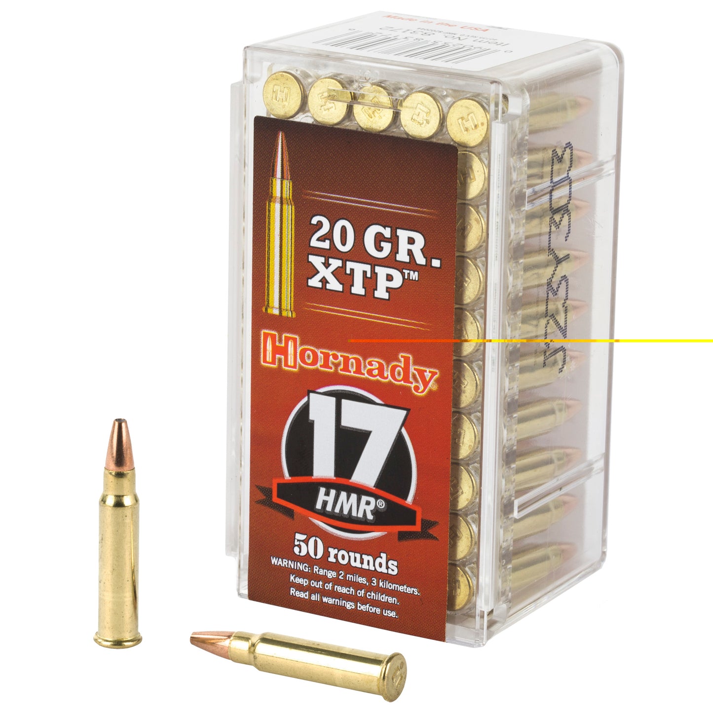 Hornady, Varmint Express, 17HMR, 20 Grain, XTP  (50 Round Box)