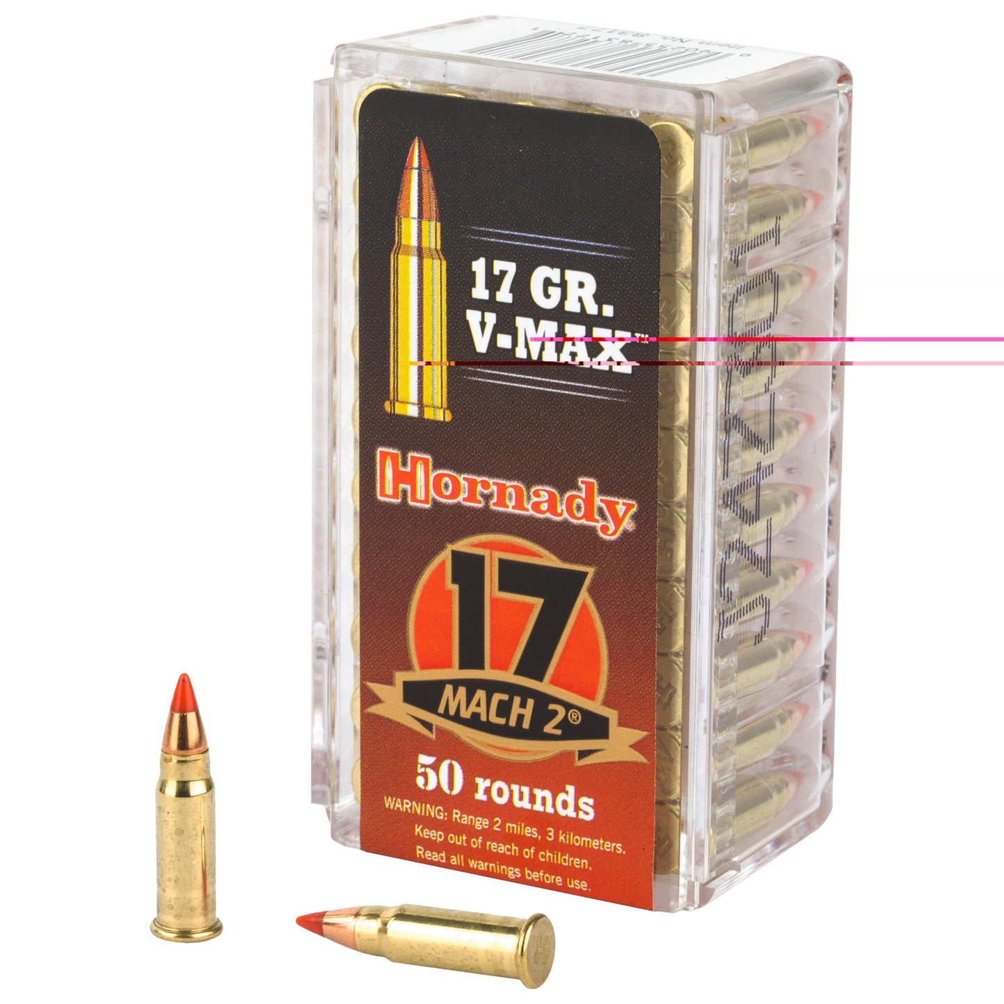 Hornady 17hm2 17gr V-max 50/5000