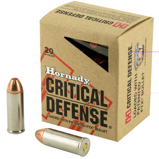 Hornady, Critical Duty, .45 Colt, Flextip, FTX, 185 Grain, 20 Rounds per Box 