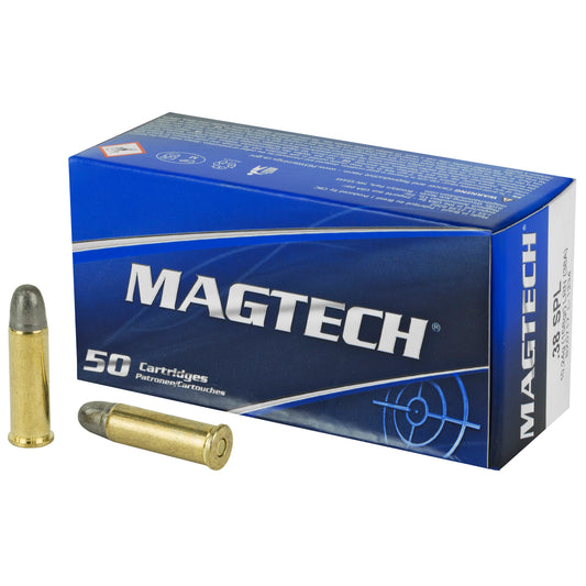 Magtech, .38 Special, SPL, 158 Grain | Lead Round Nose, LRN | 50 Rounds per Box