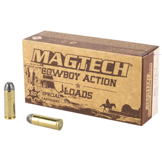 Magtech, Cowboy Action Loads, .45 Colt, 250 Grain | Lead Flat Nose, L-Flat | 50 Rounds per Box 