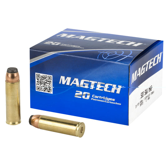 Magtech, .500 S&W, Magnum, Mag, 400 Grain, SJSP-FLAT, 20 Rounds per Box 