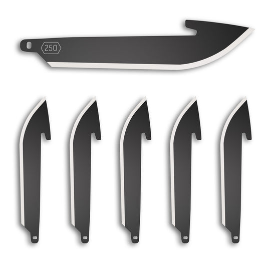 Od Edge Drop-pt Blade 6pk Blk