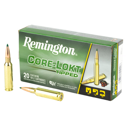 Rem 6.5crd 129gr Clok Tipped 20/200